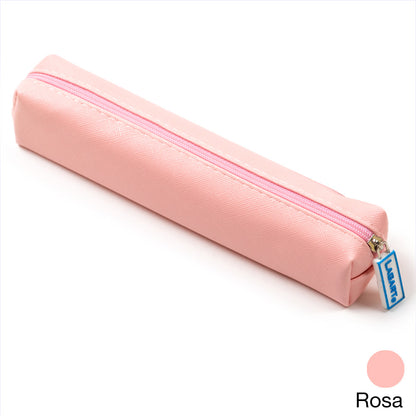 Small pencil case in pastel colors 19x5cm/ 6 colors available