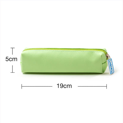 Small pencil case in pastel colors 19x5cm/ 6 colors available