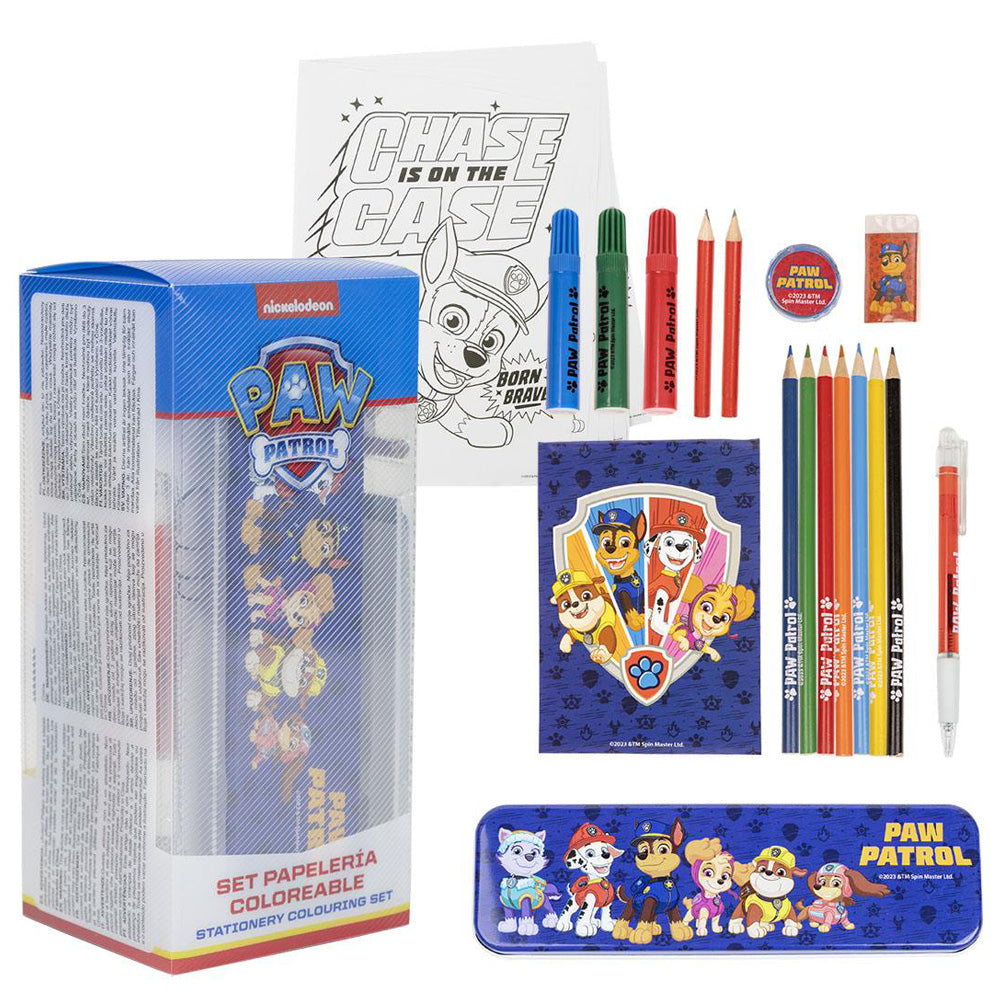 Paw Patrol Coloring Stationery Set for Kids