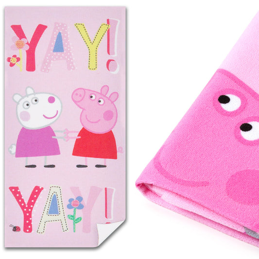 Toalla microfibra de Peppa Pig 70x140cm