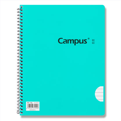 Campus-Spiral Pad A5+/Basic Cover 80 sheets 60g/Horizontal Grid