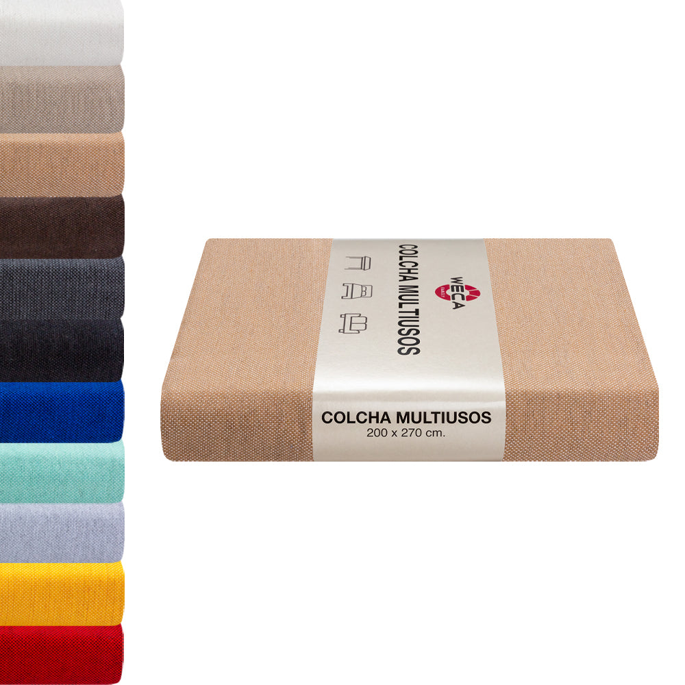 Colcha Multiusos de Tema Monocromo Plaid Sofa, Manta Foulard