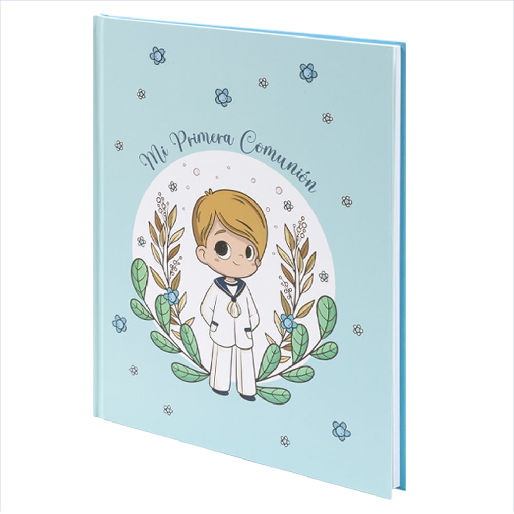 Set briefcase + boy's first communion reminder book