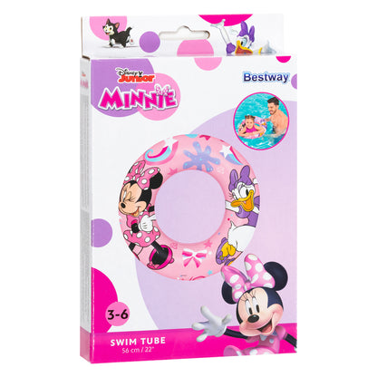 Bestway Flotador Hinchable Minnie y Daisy 56 cm 3-6 años