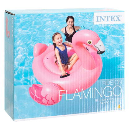 Flamingo hinchable Intex - 142x137x97 cm