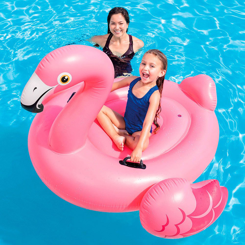 Flamingo hinchable Intex - 142x137x97 cm