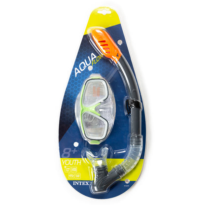 Intex polycarbonate surf rider diving tube and mask +8 years