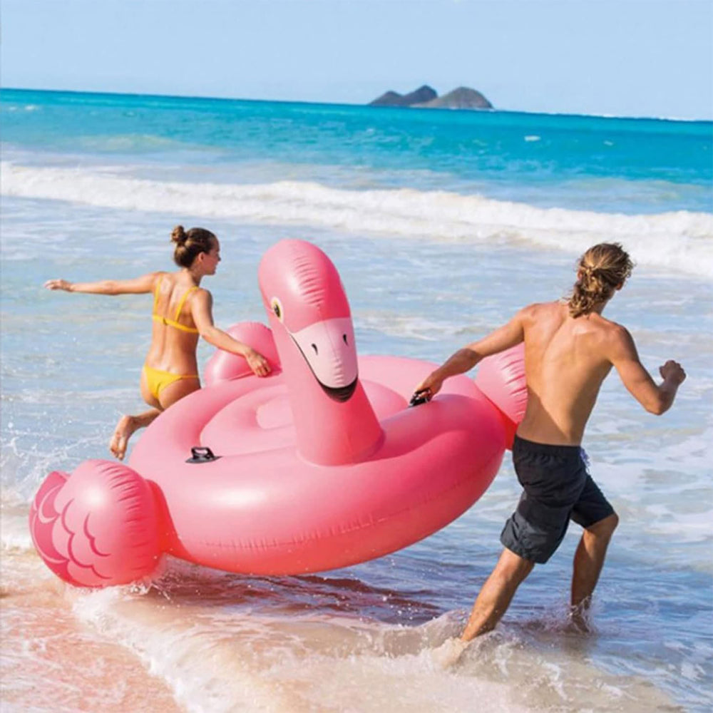 Intex Isla flamingo hinchable mega XL 218x211x136 cm/ Flotador hinchables para piscina y playa