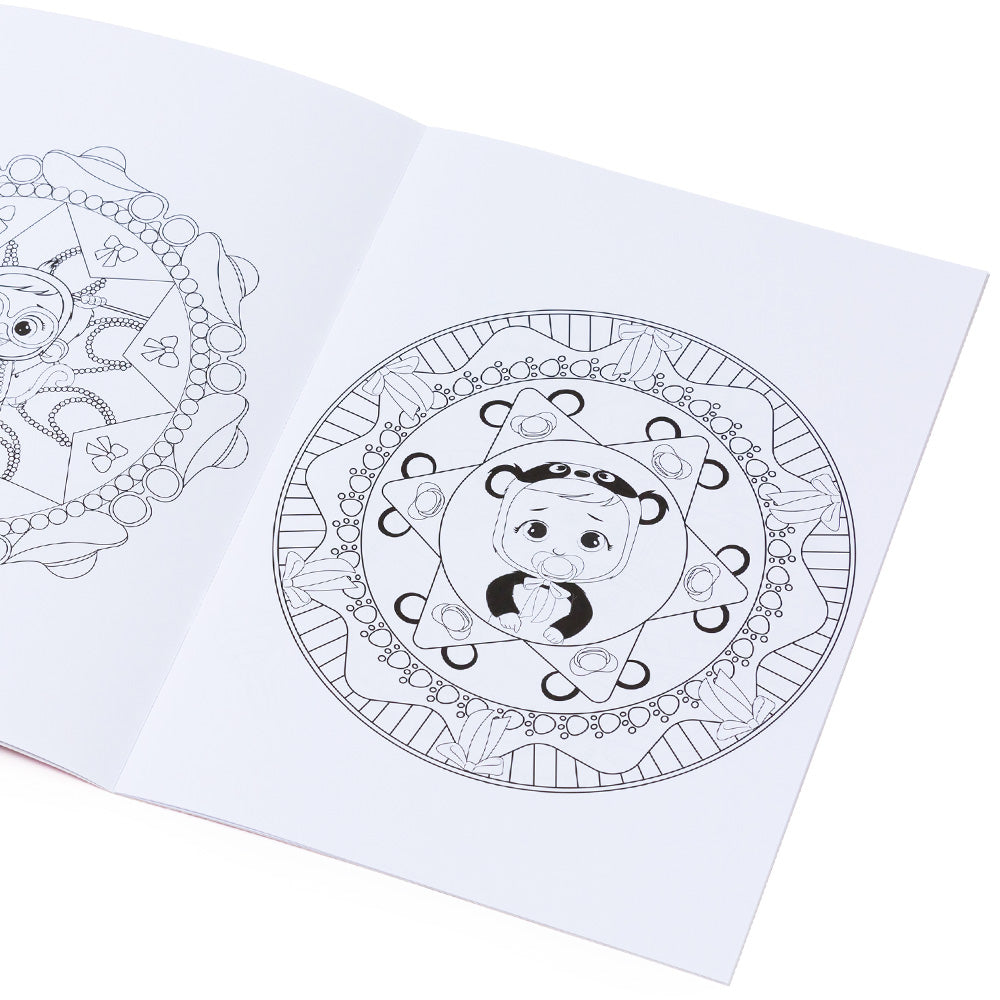 Cry Babies Coloring Book / Mandala Painting Book for Kids / DIY Art Drawing