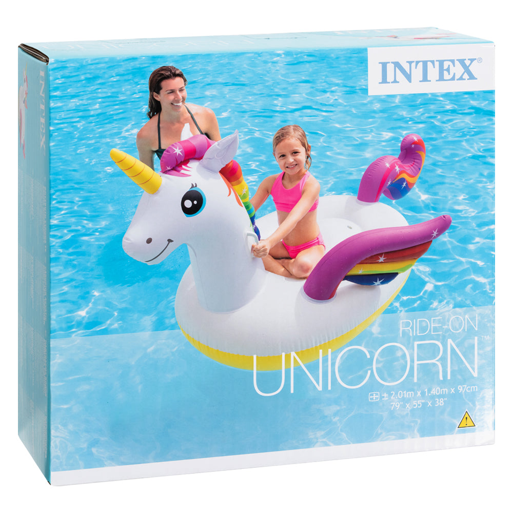 Licorne gonflable Intex - 201x140x97 cm