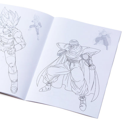 Dragon Ball Super Libro de colorear con pegatinas / Libro de pintar infantil / Dibujo artístico DIY