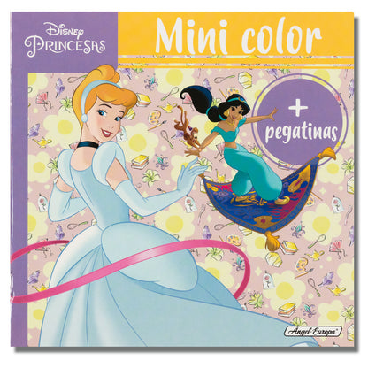 Livre de peinture pour enfants avec autocollants / Dessin artistique DIY Princesses Disney