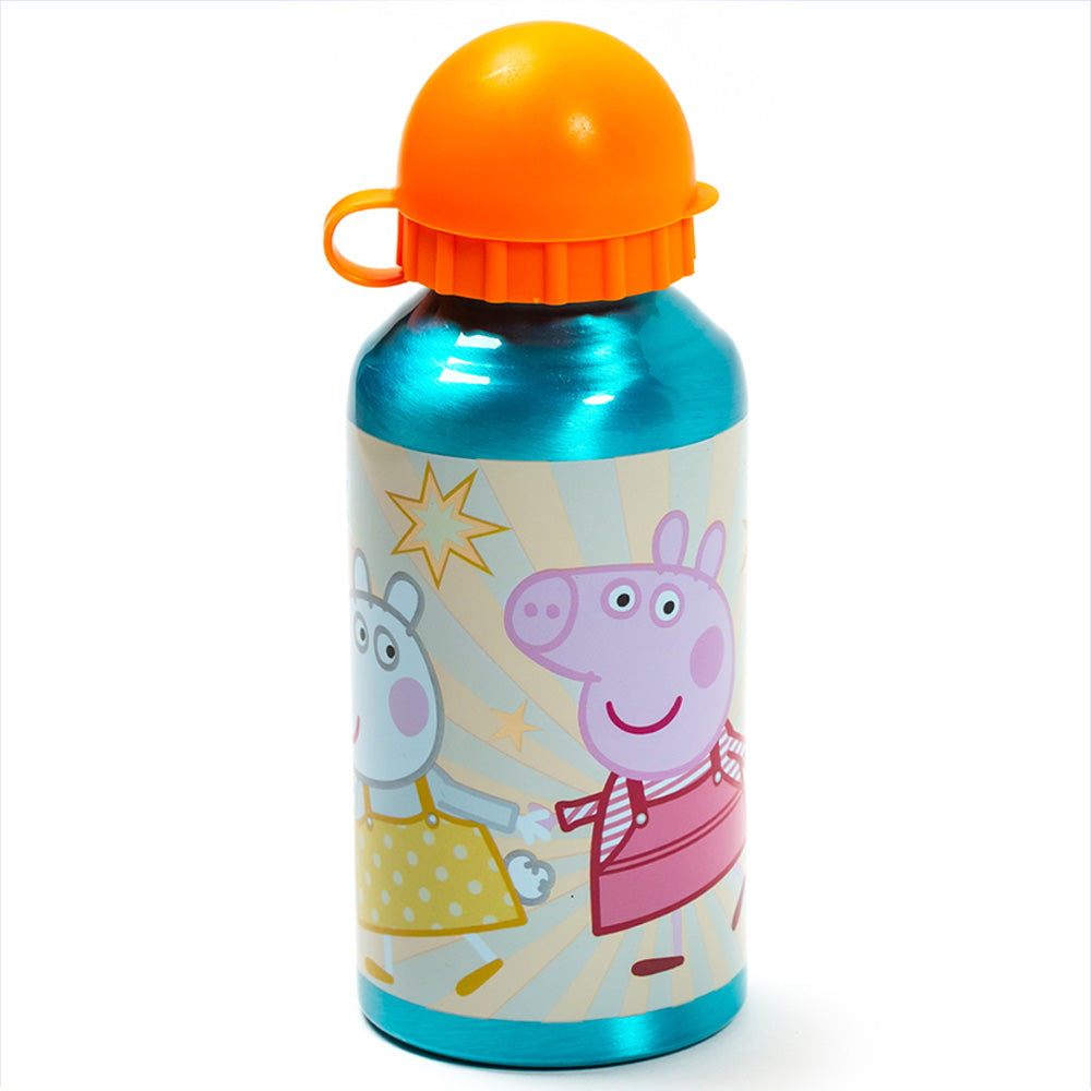 Peppa Pig 400ml Aluminum Kids Bottle / Kids Water Bottle / Reusable Water Bottle