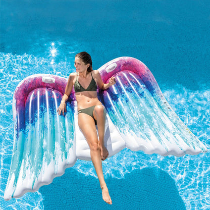 Angel wings inflatable mat with 2 handles 251x160 cm