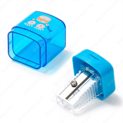 Carioca Pencil Sharpener 1 hole with reservoir / Set of 2 units