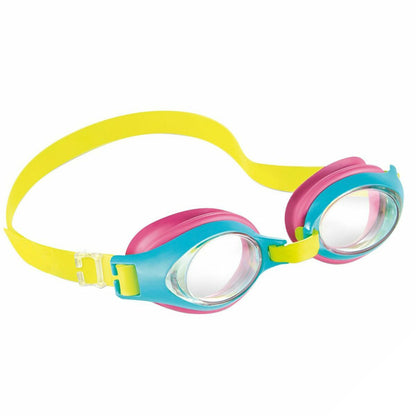 Intex play Aqua flow swimming goggles 3-8 years / Protection against UV rays / Multicolor design