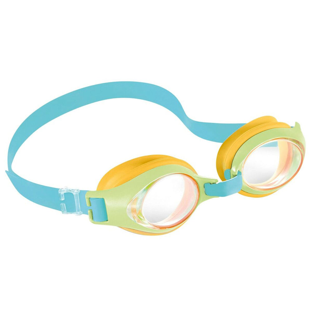 Intex play Aqua flow swimming goggles 3-8 years / Protection against UV rays / Multicolor design