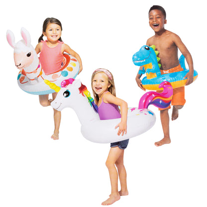 Inflatable animal float for 3-6 years / 3 designs available