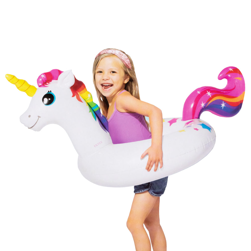 Inflatable animals float for 3-6 years / 3 Styles available