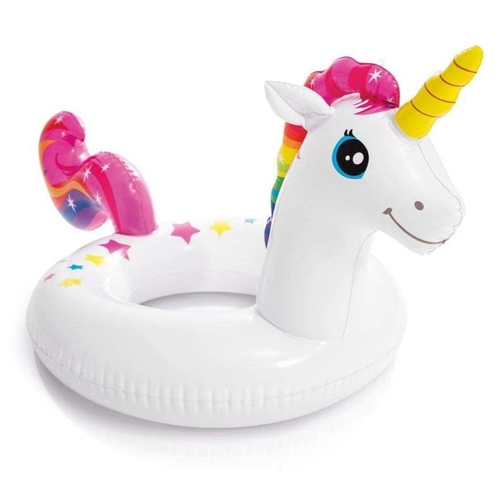 Inflatable animals float for 3-6 years / Unicorn, Crocodile, Llama, Three styles available