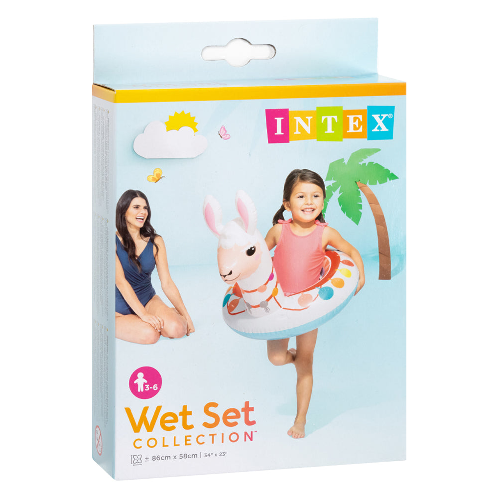 Inflatable animals float for 3-6 years / Unicorn, Crocodile, Llama, Three styles available