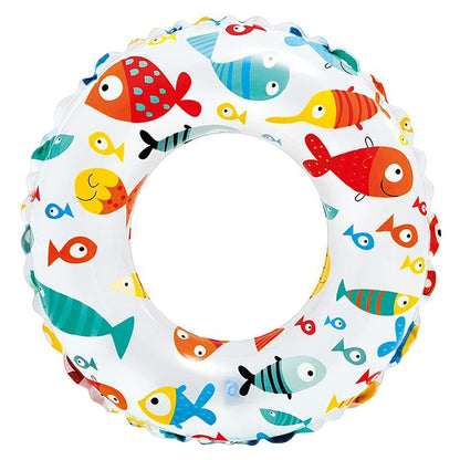 Flotteur gonflable multicolore pour enfant 3-6 ans Ø 51cm / 3 modèles disponibles