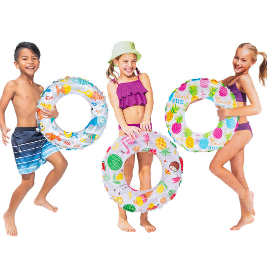 Intex Multicolor inflatable float for children 6-10 years Ø 61cm/ 3 Designs available