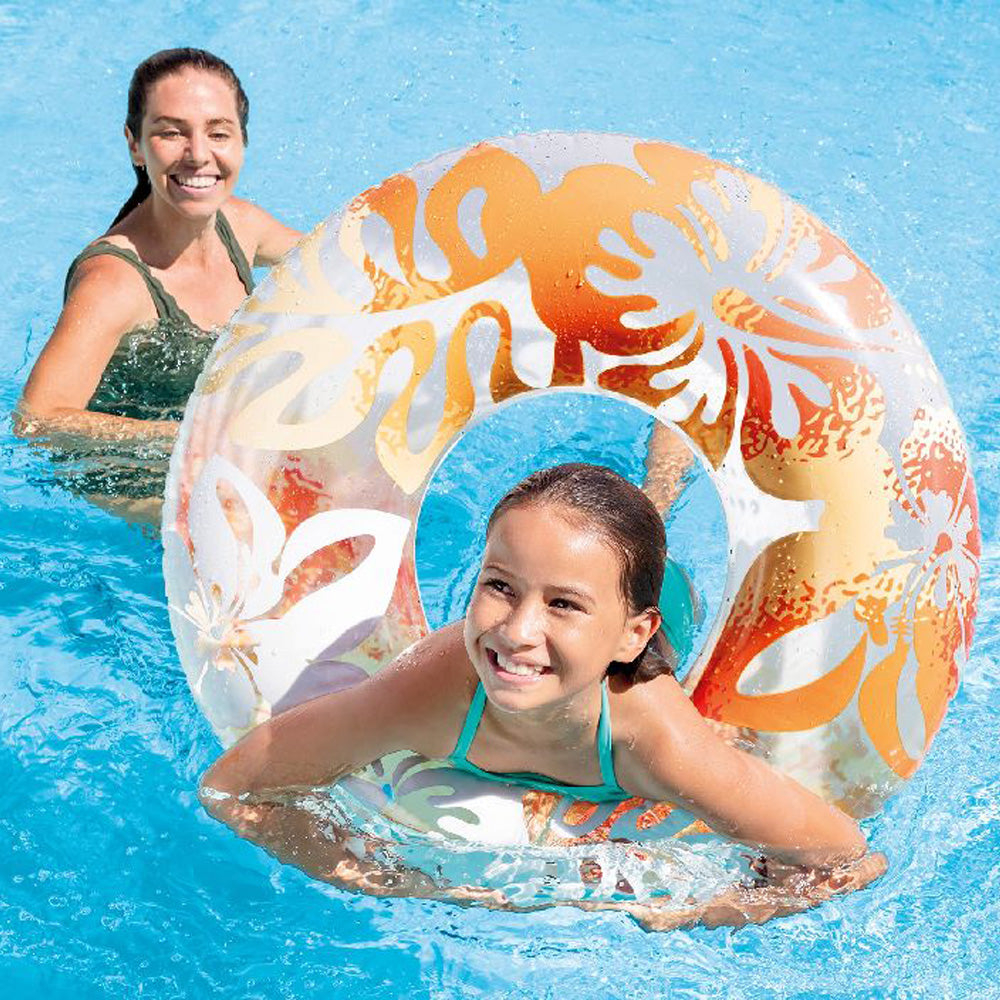 Inflatable float for 9+ years Ø 91cm Intex/ 3 colors available 