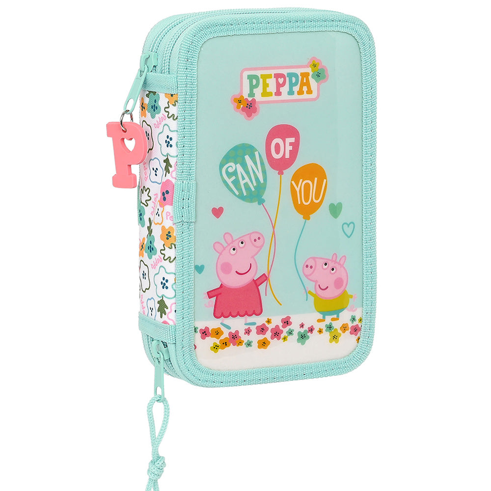 Trousse Double Petite 28 Pièces Peppa Pig "Cozy Corner"