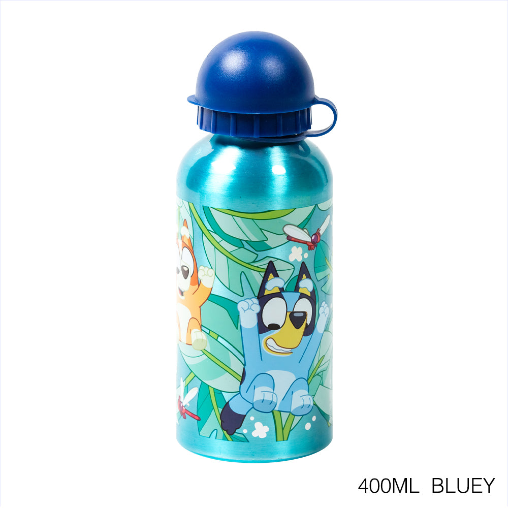 Disney Botella de agua 400 ml de aluminio con boquilla retráctil/ Escuela/Guardería/Varios patrones disponibles - LIMÓN ARTES