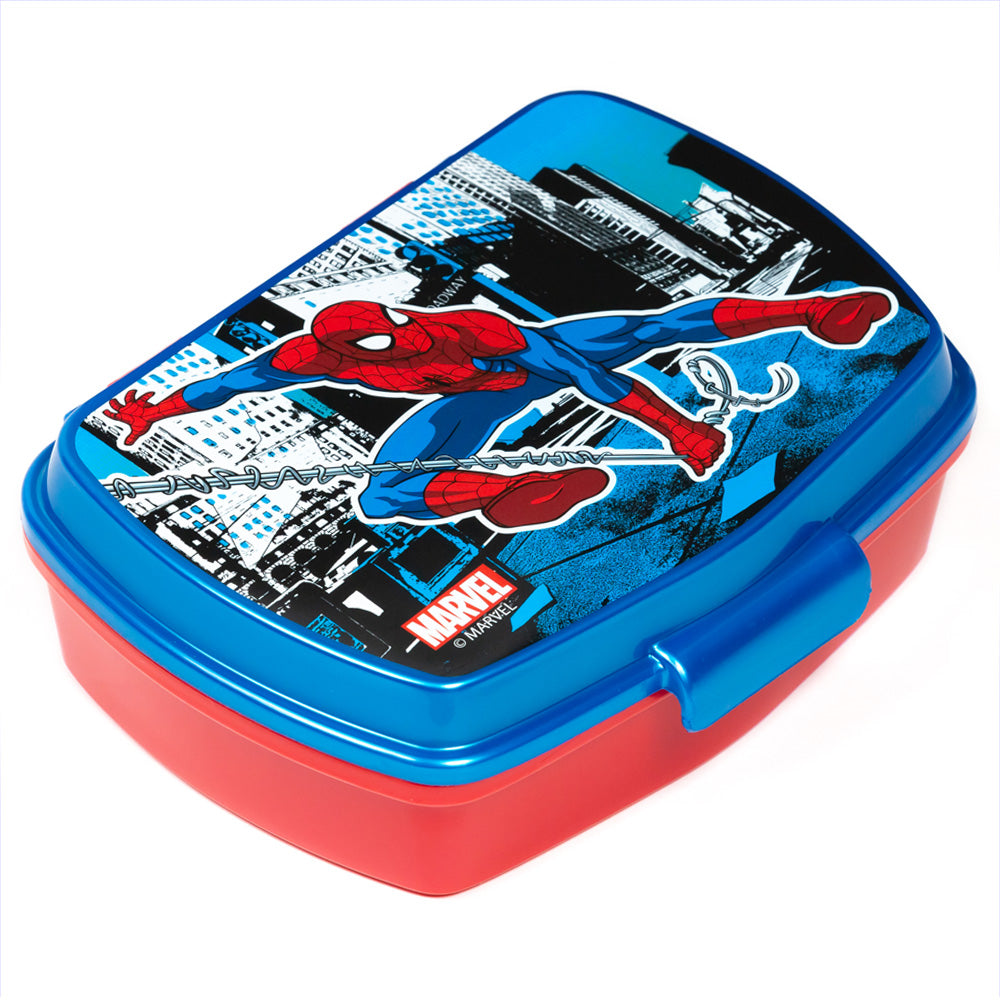 Stor Spiderman rues Boîte à sandwich rectangulaire / Sans BPA / Boîte à lunch pour enfants / École / Crèche