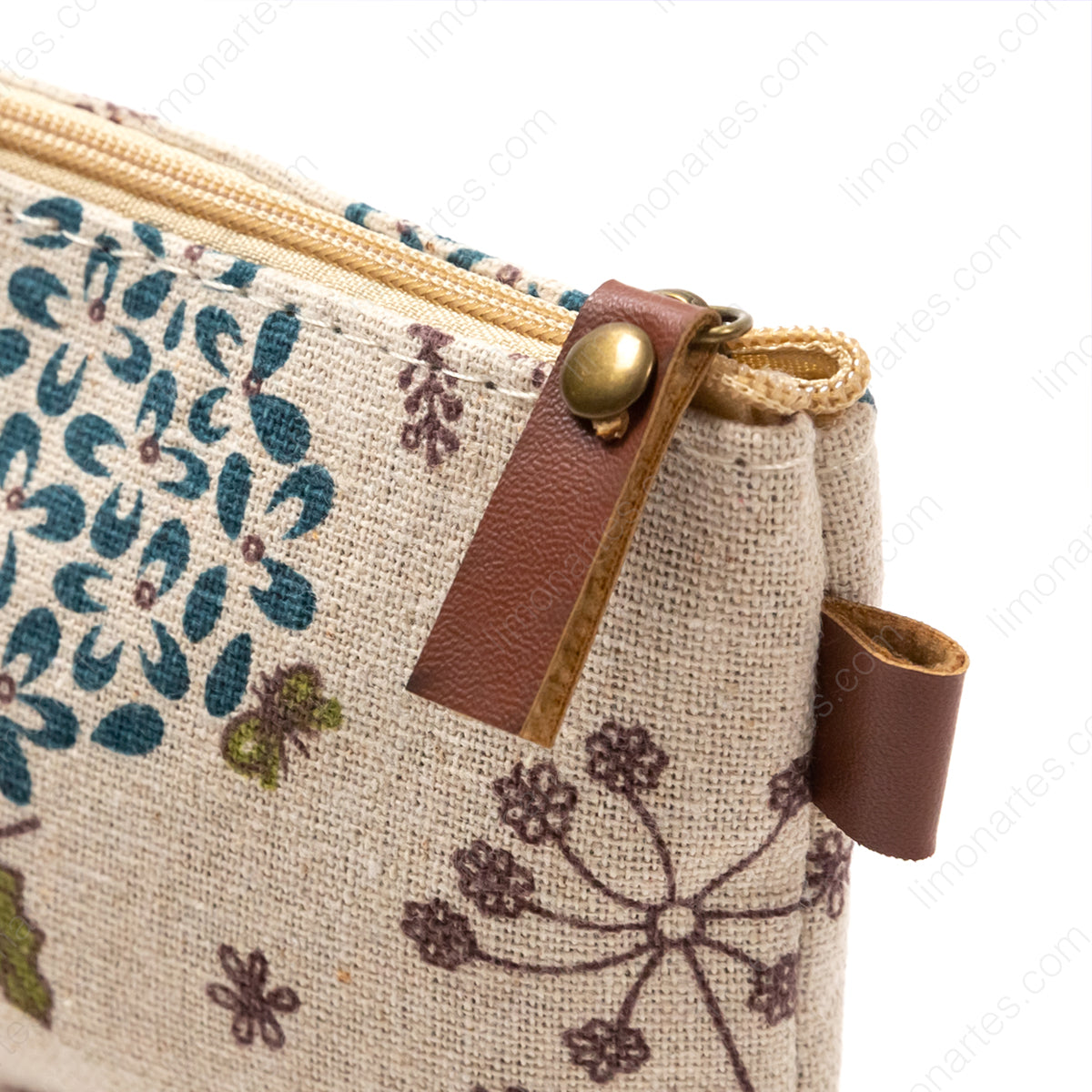 Canvas Zipper Bag, Canvas Pencil Bag, for Stationery, Cosmetics, Travel  Material