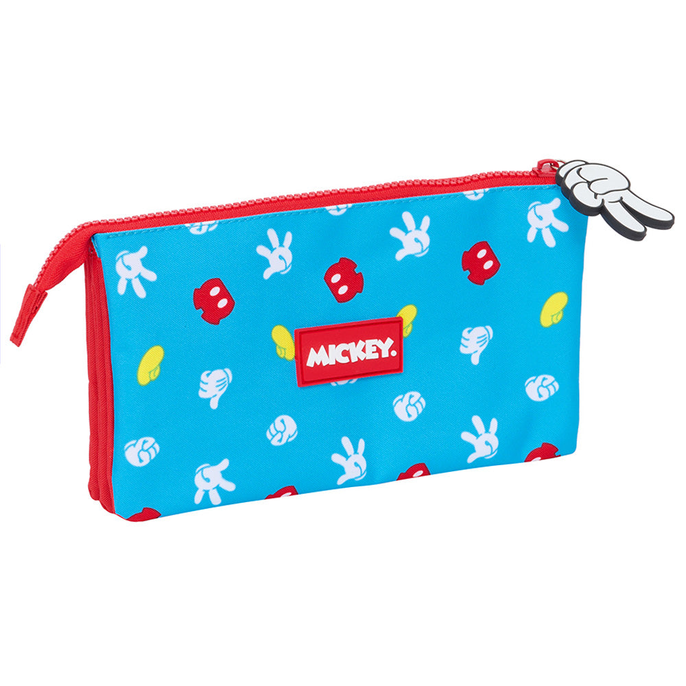 Triple Mickey Mouse Pencil Case "Fantastic"