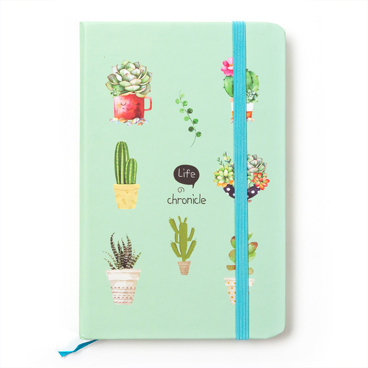 Cuaderno Serie Cactus,Tamaño Pequeño 9x14cm,192 Pages/527966 - LIMÓN ARTES