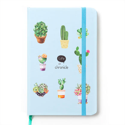 Cuaderno Serie Cactus,Tamaño Pequeño 9x14cm,192 Pages/527966 - LIMÓN ARTES