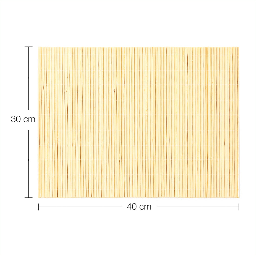 Set de table en bambou naturel 30x40cm