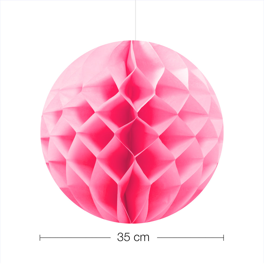 Honeycomb Paper Ball / Various colors available / Measurements Ø 35cm