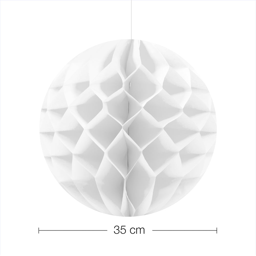 Honeycomb Paper Ball / Various colors available / Measurements Ø 35cm