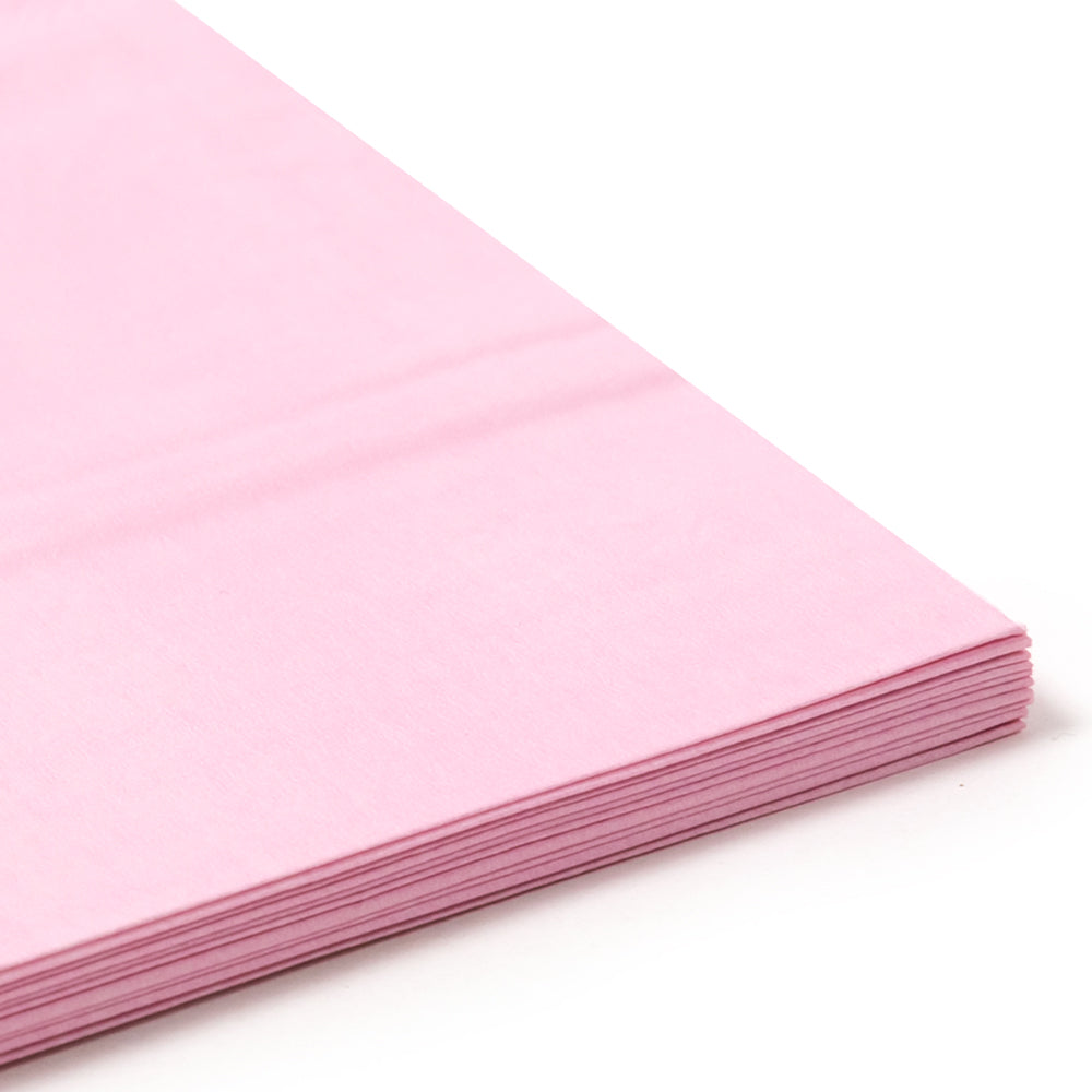 Set of 12 light pink party napkins