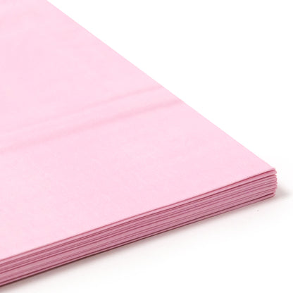 Lot de 12 serviettes de table rose clair