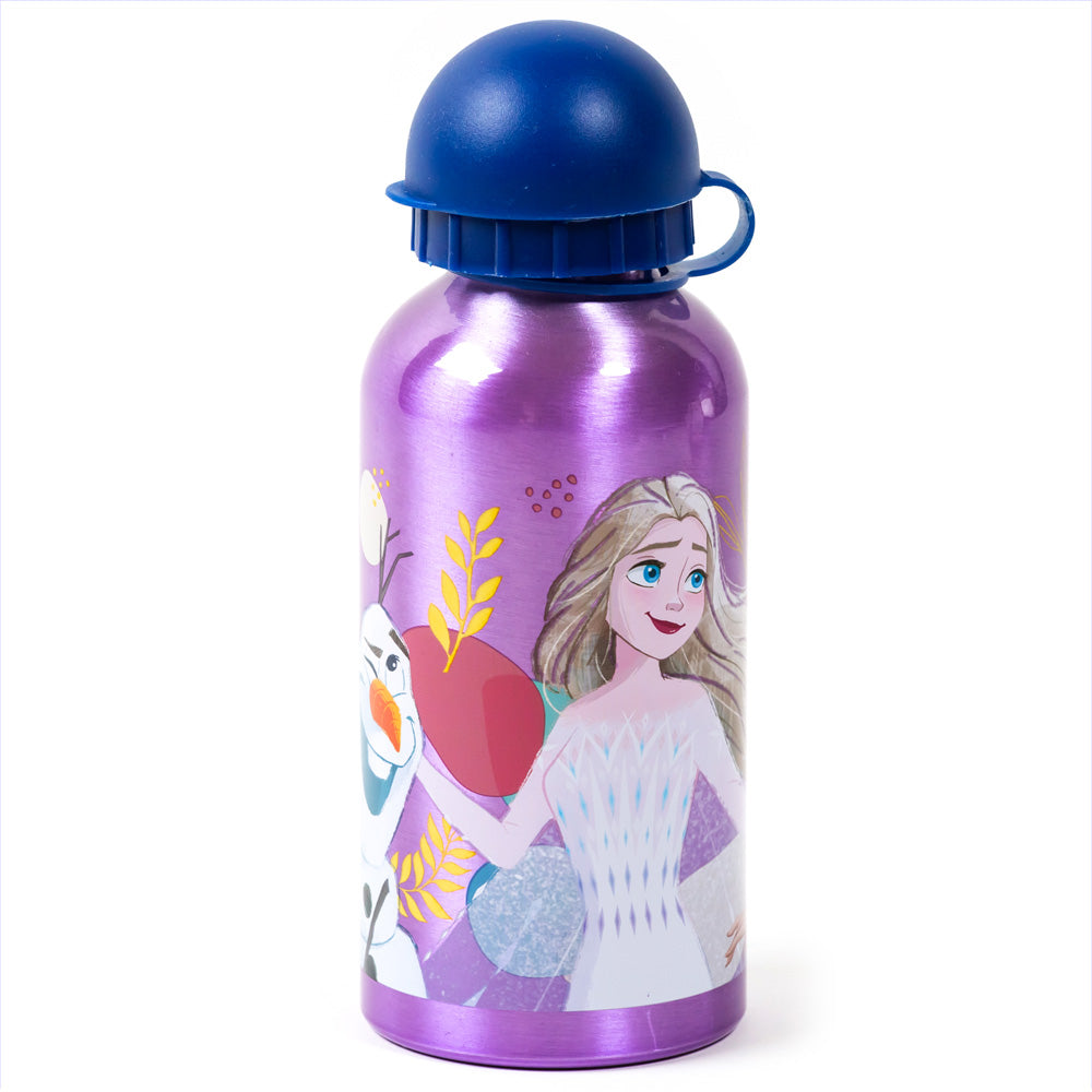 Aluminum bottle for children 400 ml / Children's canteen / Reusable water bottle