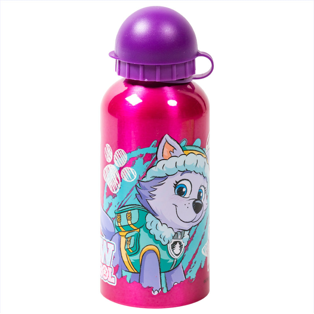 Bouteille en aluminium pour enfants 400 ml Paw Patrol Girl Sketch Essence / Cantine pour enfants / Bouteille d'eau réutilisable