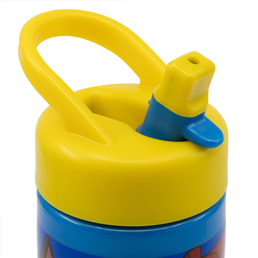 Bouteille d'eau PP Playground 410 ml Paw Patrol Pup Power / Bouteille d'eau de sport avec paille et poignée intégrée