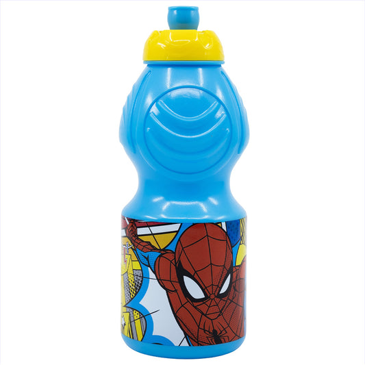 Botella Sport con cierre anti goteo 400 ml Spiderman Midnight Flyer / No BPA