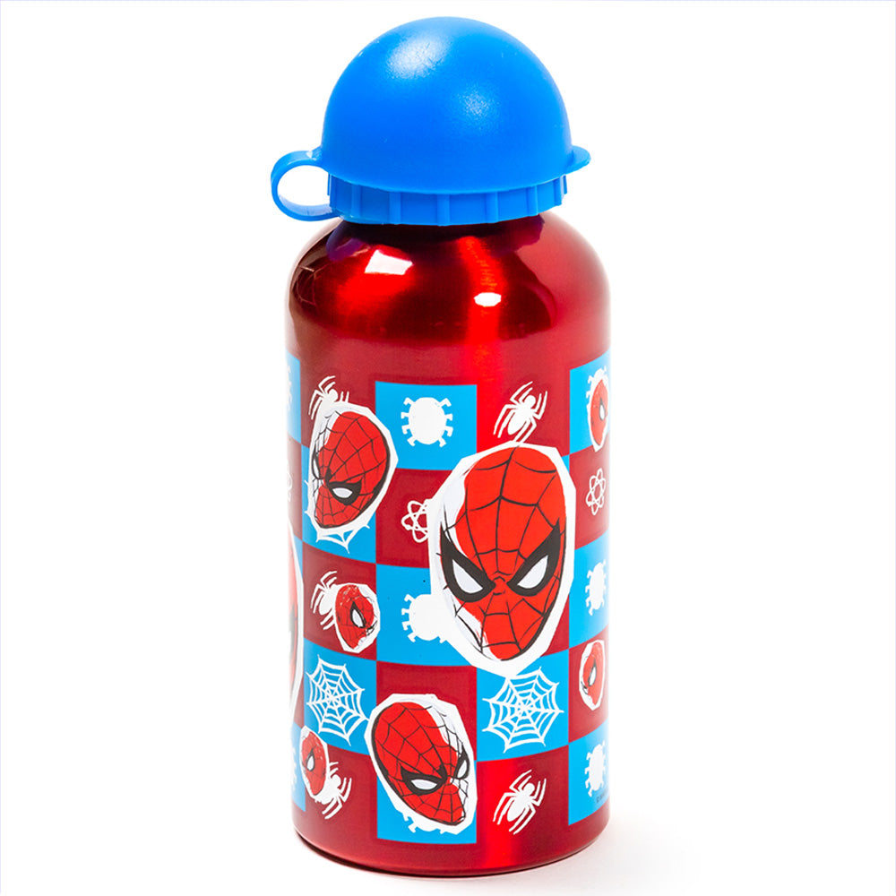 Gourde en aluminium pour enfants 400 ml Spiderman / Gourde enfant / Gourde réutilisable