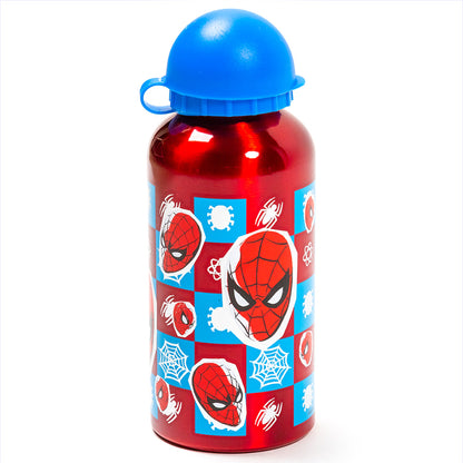 Gourde en aluminium pour enfants 400 ml Spiderman / Gourde enfant / Gourde réutilisable