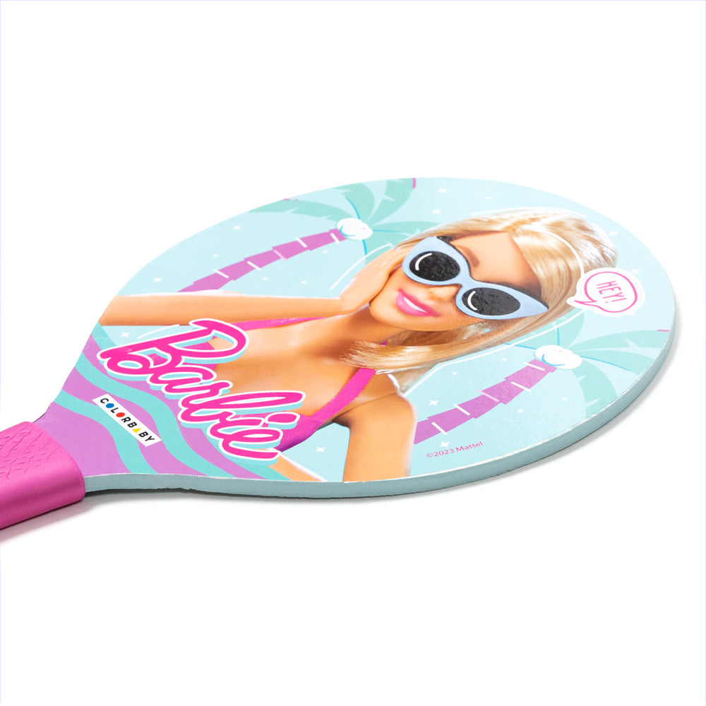 Set of 2 Barbie Wooden Beach Shovels with Ball 32x18.5cm