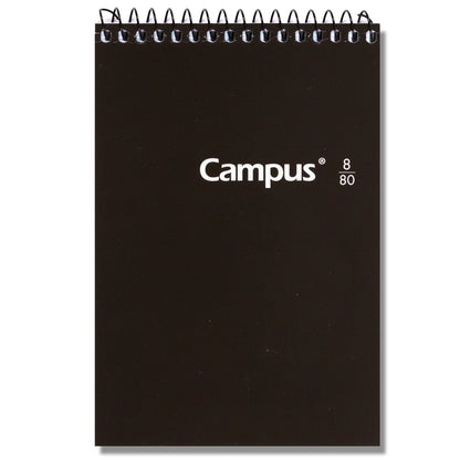 Spiral Notebook Hardcover 8° Campus / 155x105mm 80 sheets 60g 4mm grid