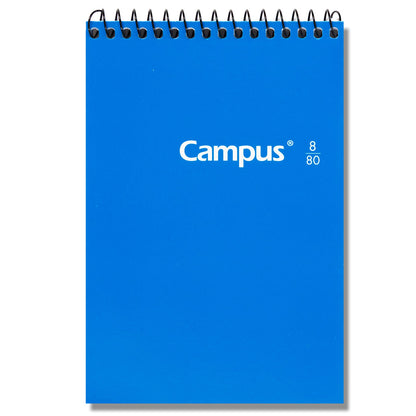 Spiral Notebook Hardcover 8° Campus / 155x105mm 80 sheets 60g 4mm grid