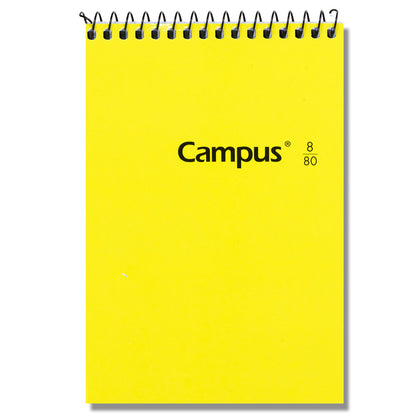 Spiral Notebook Hardcover 8° Campus / 155x105mm 80 sheets 60g 4mm grid